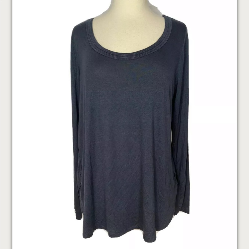 H by Bordeaux Gray Pull On Top XL Nordstrom NWT